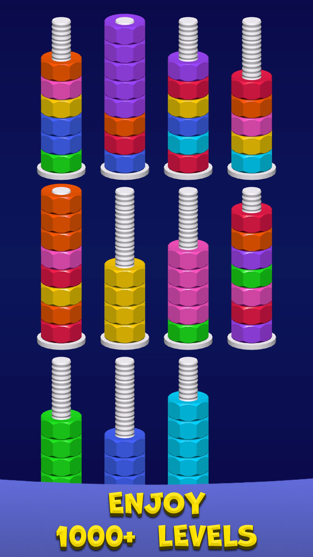 Bolts & Nuts - Sorting Master! screenshot 4