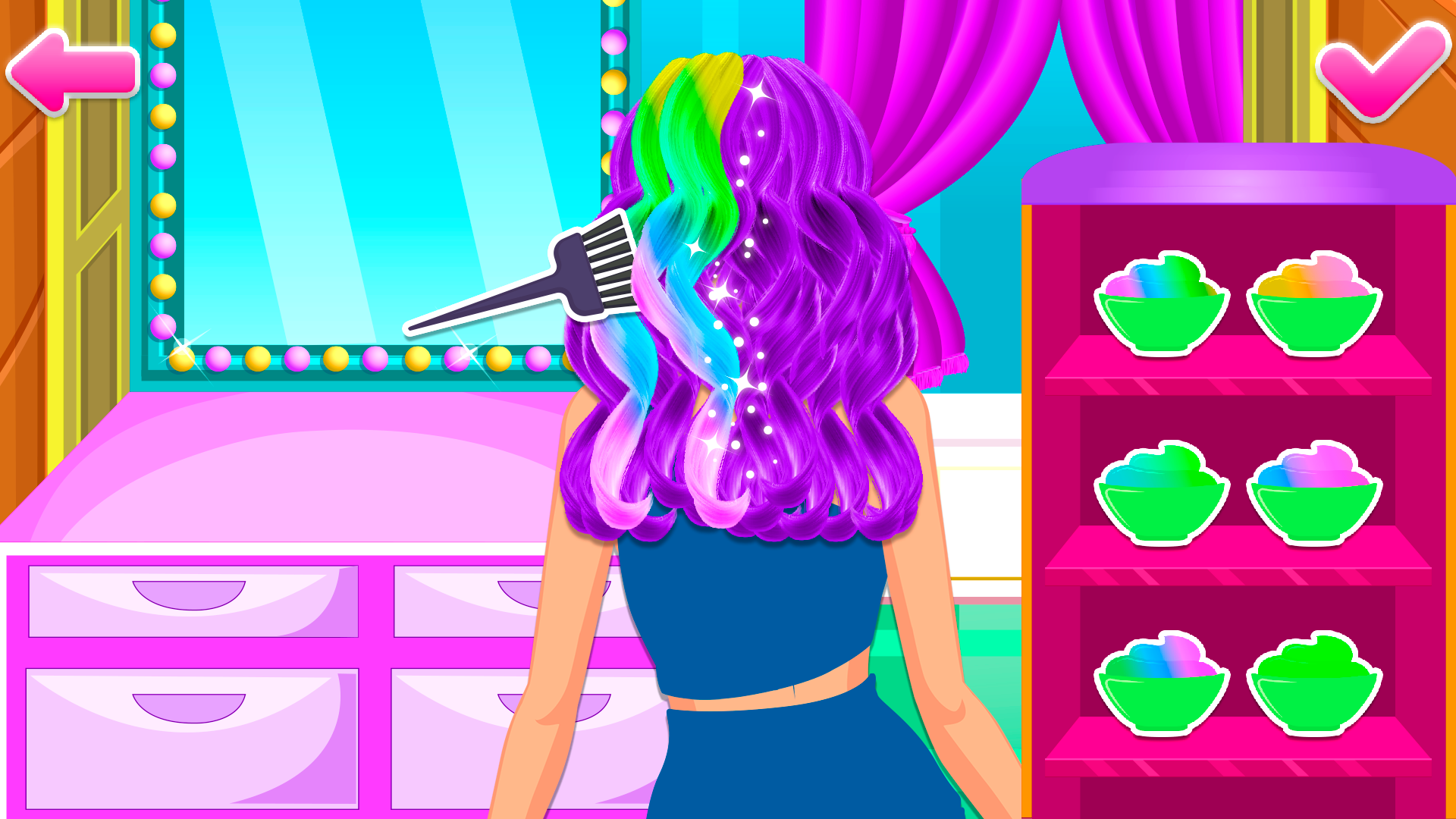 Hairstylist: Girl Hair Salon screenshot
