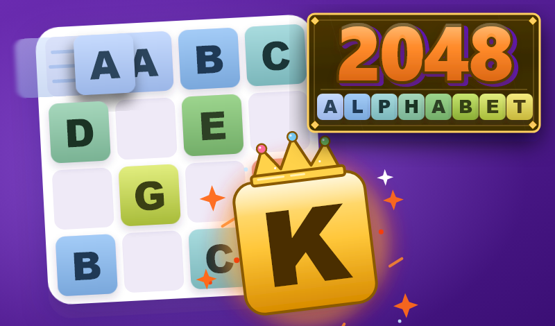 2048 Alphabet game cover