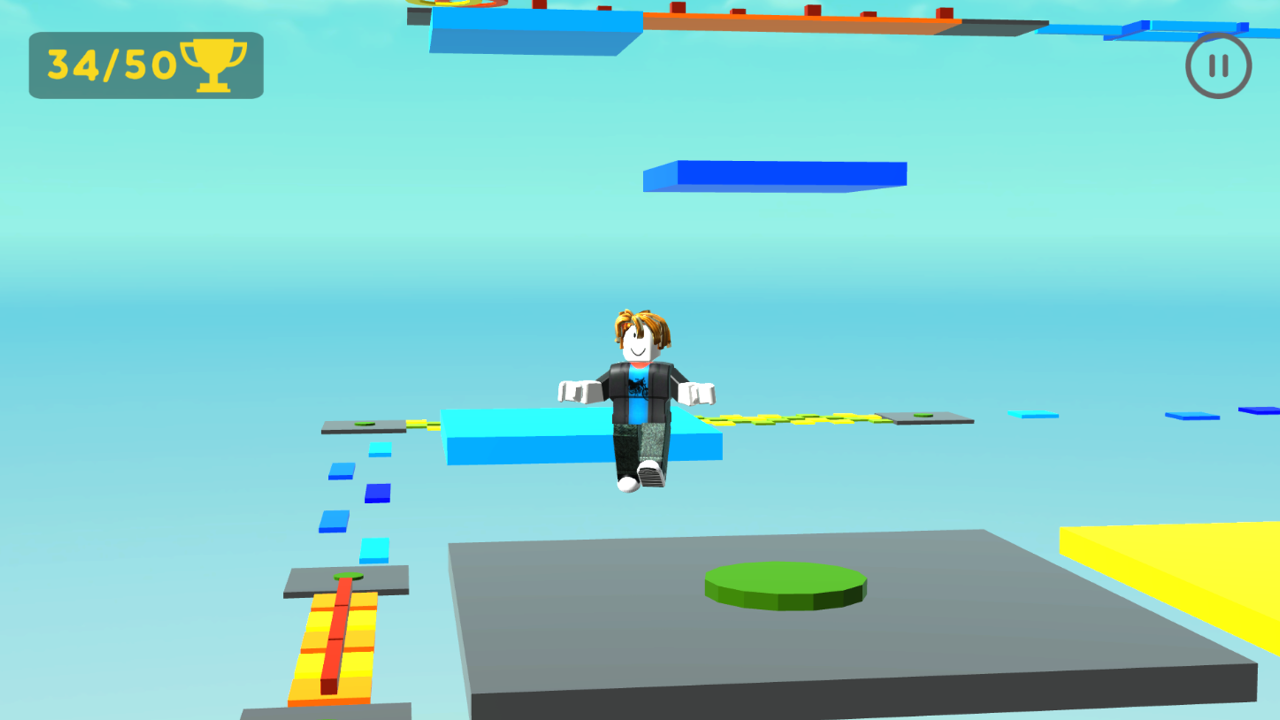 Roblox Obby: Road To The Sky screenshot