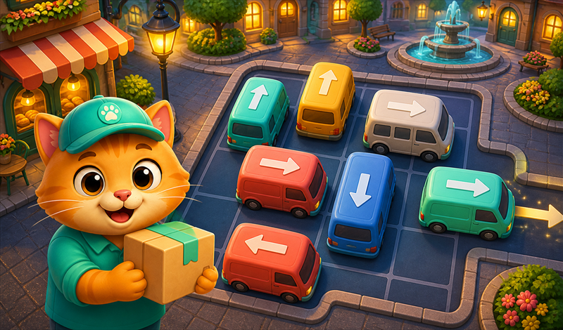 Cat Courier: Parcel Jam game cover