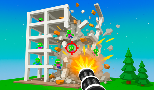 Playground: Building Destruction with Zombies!