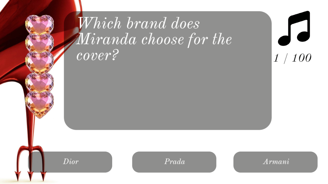 The Devil Wears Prada - Quiz — screenshot 1