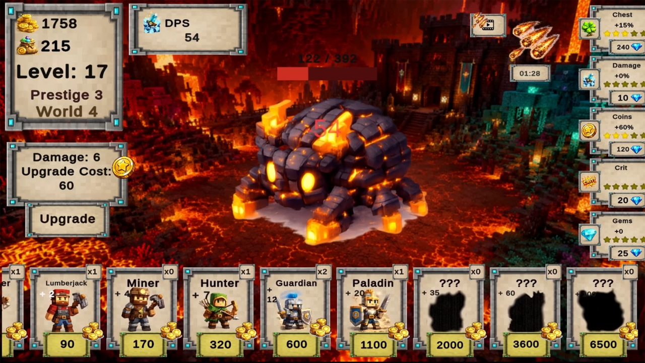 Mine Clicker: World of Adventures — screenshot 3