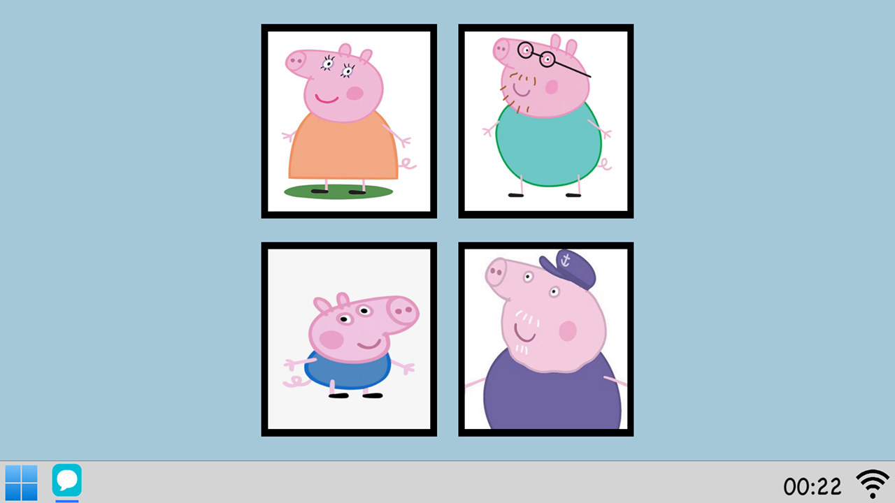 What's in George's laptop from Peppa Pig? screenshot
