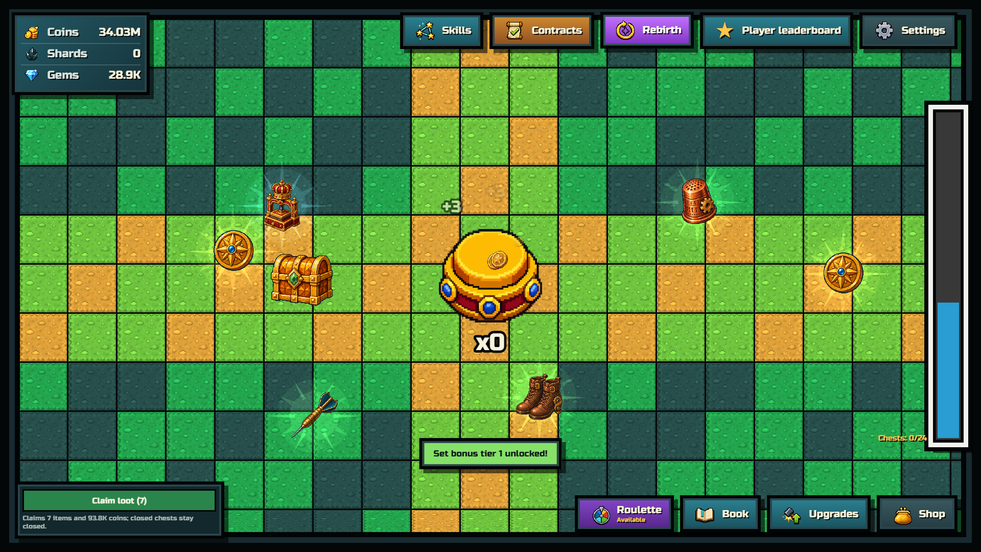 Treasure Button: Click the Button — screenshot 2