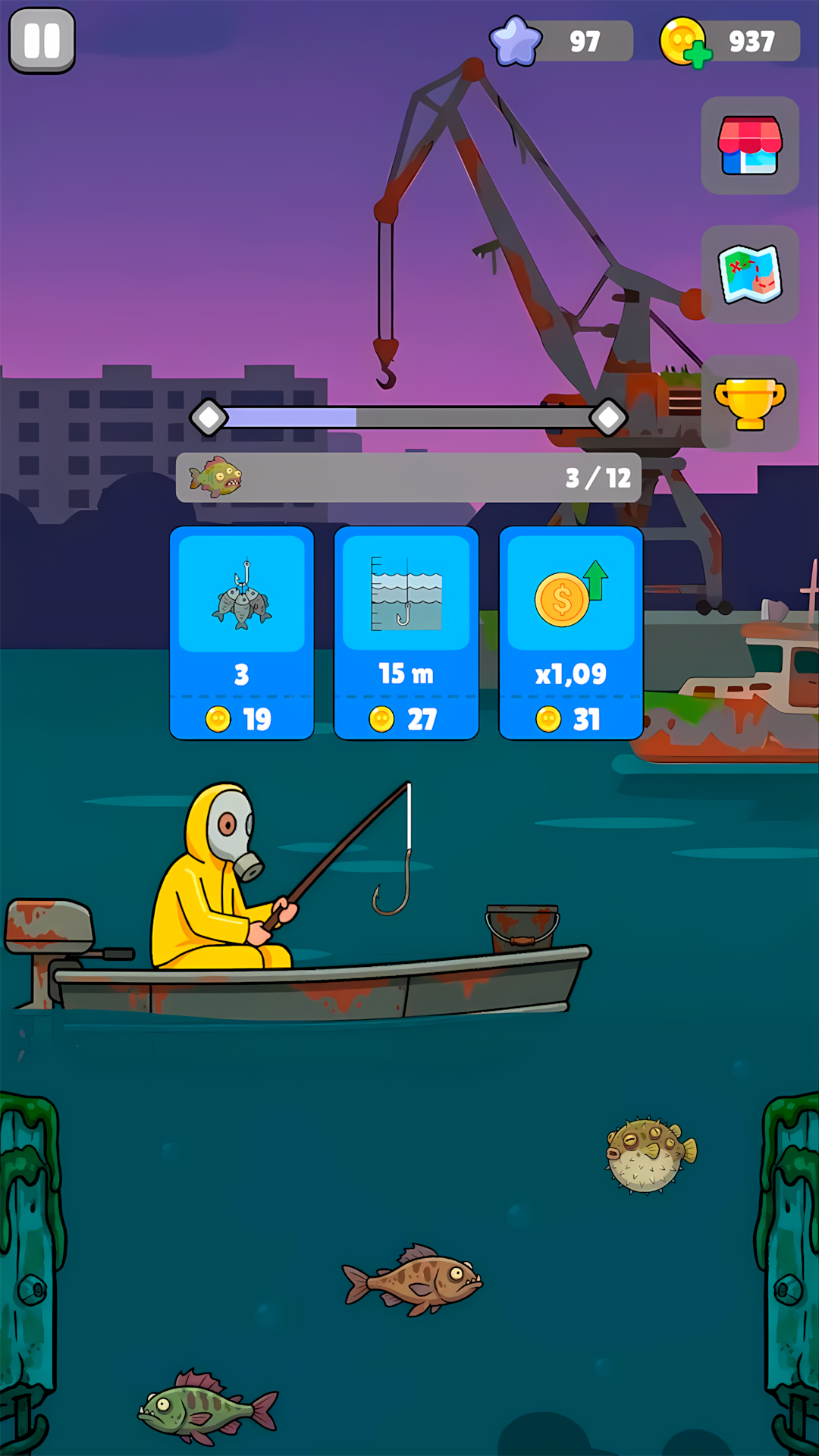 Mutant Fishing: Chernobyl Idle screenshot 6