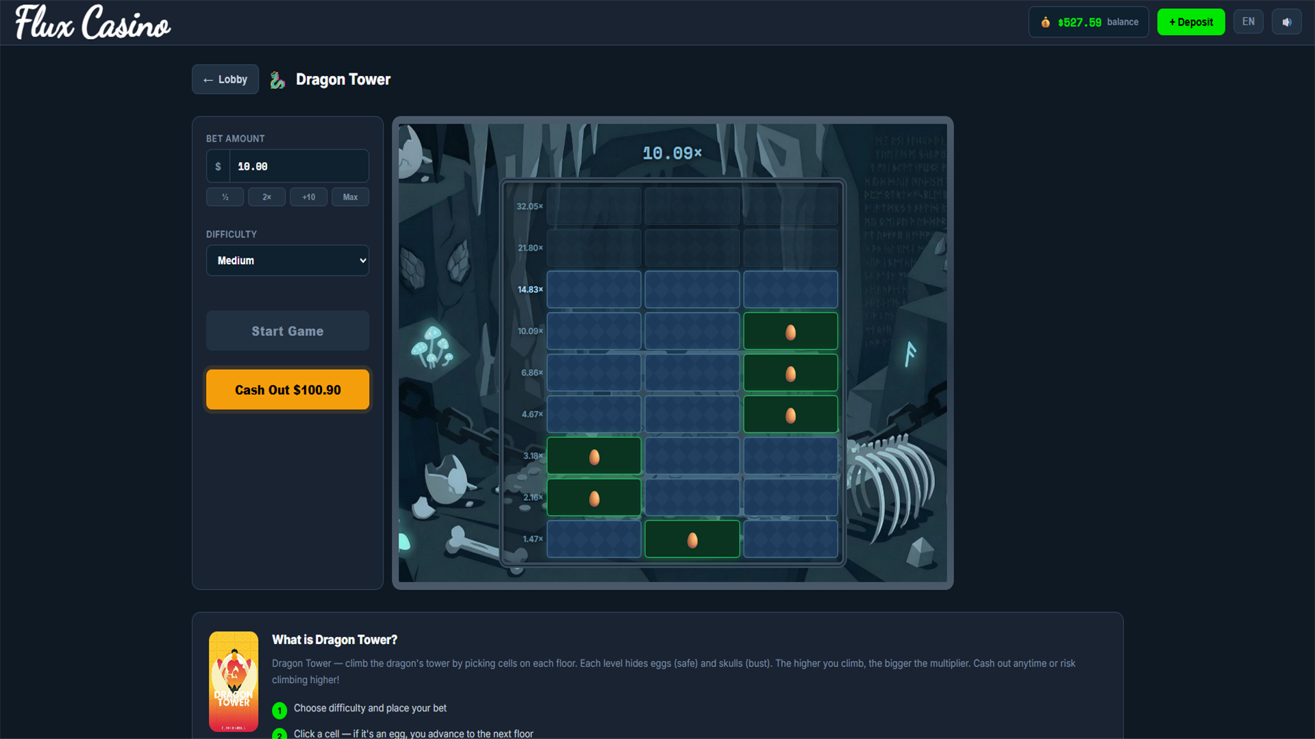 Flux Casino — screenshot 12