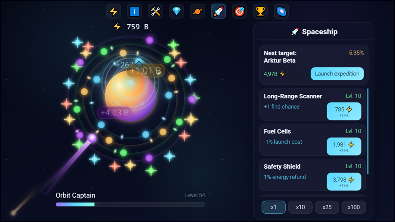 Space Clicker — screenshot 4