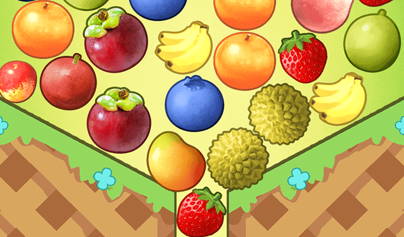 Merge Fruits & Flowers: Clear game cover