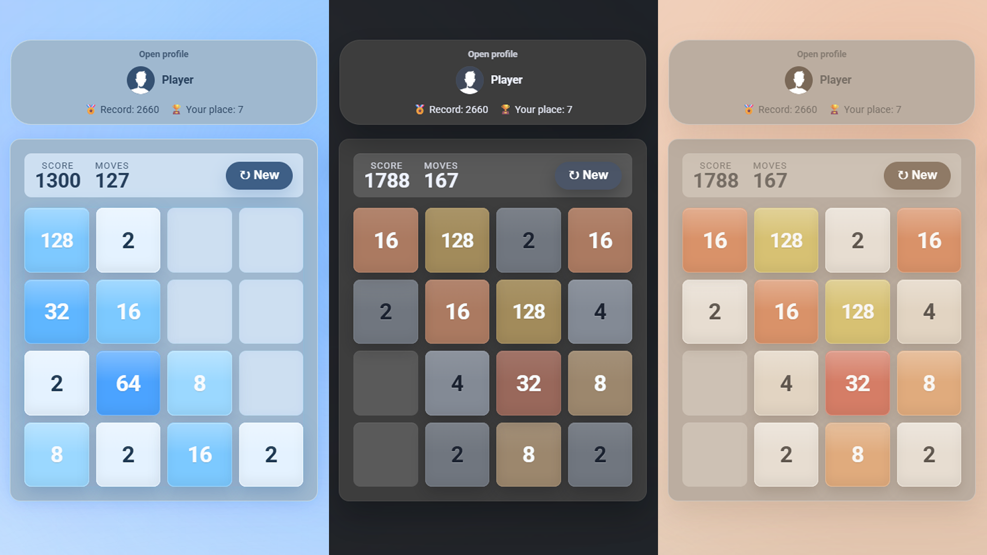 Just 2048 — screenshot 2