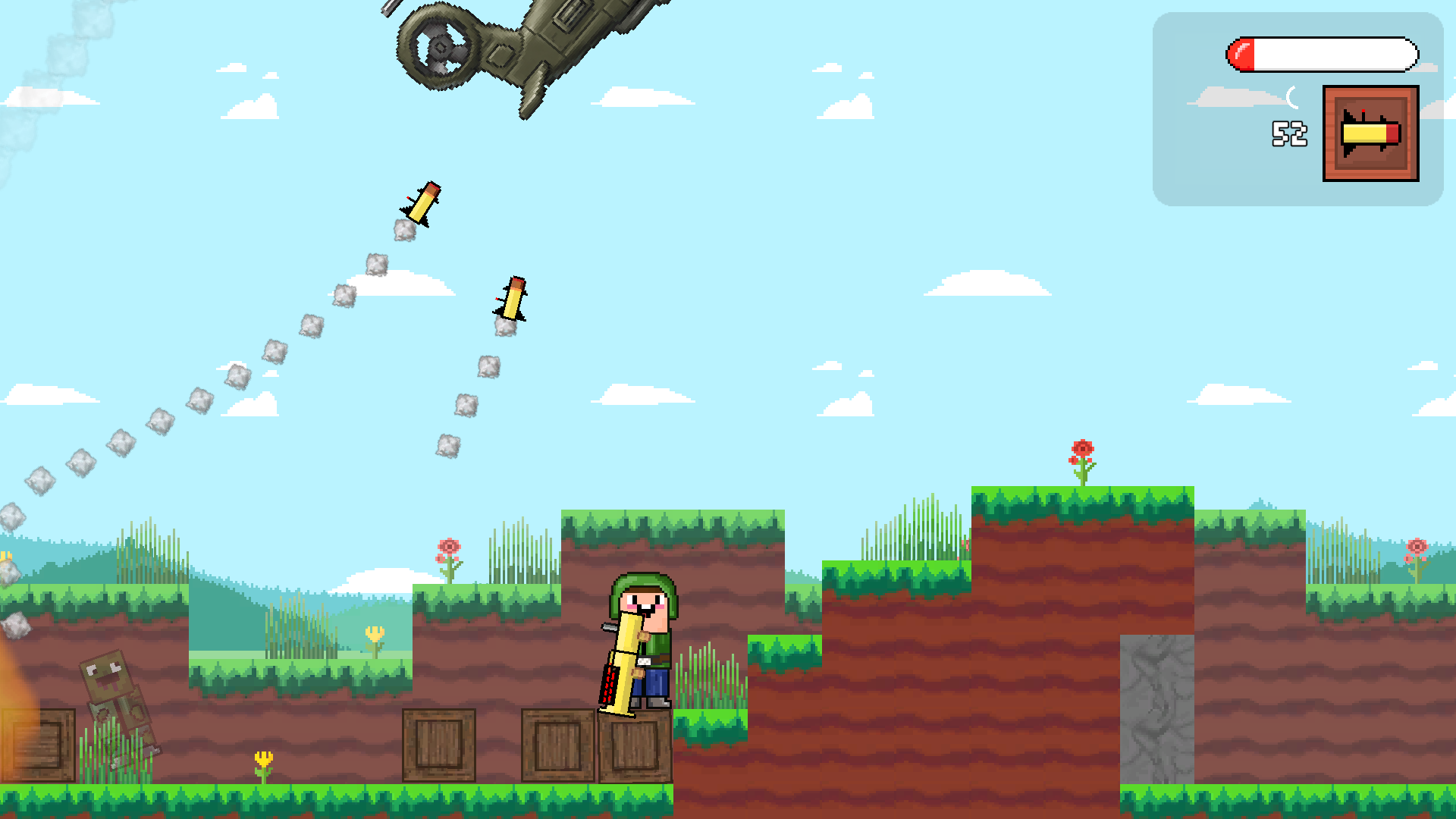 Нубик: Атака Вертолётов — screenshot 15
