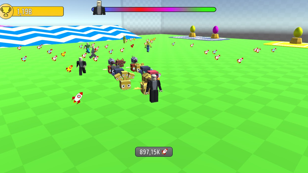 Obby: Flying race! screenshot