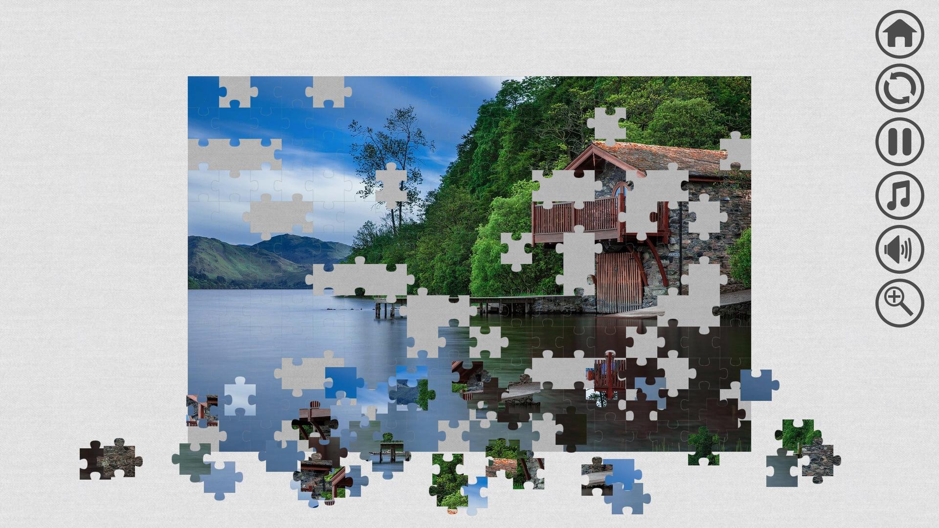 Houses Jigsaw Puzzle screenshot