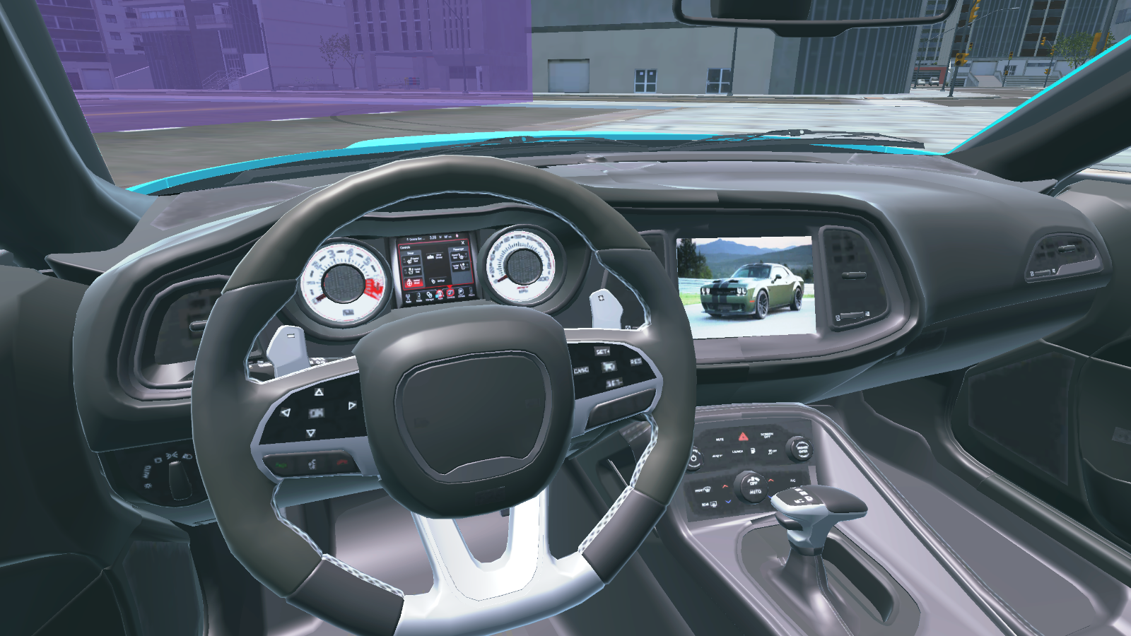 Hustle in a Wildcat Dodge Challenger screenshot