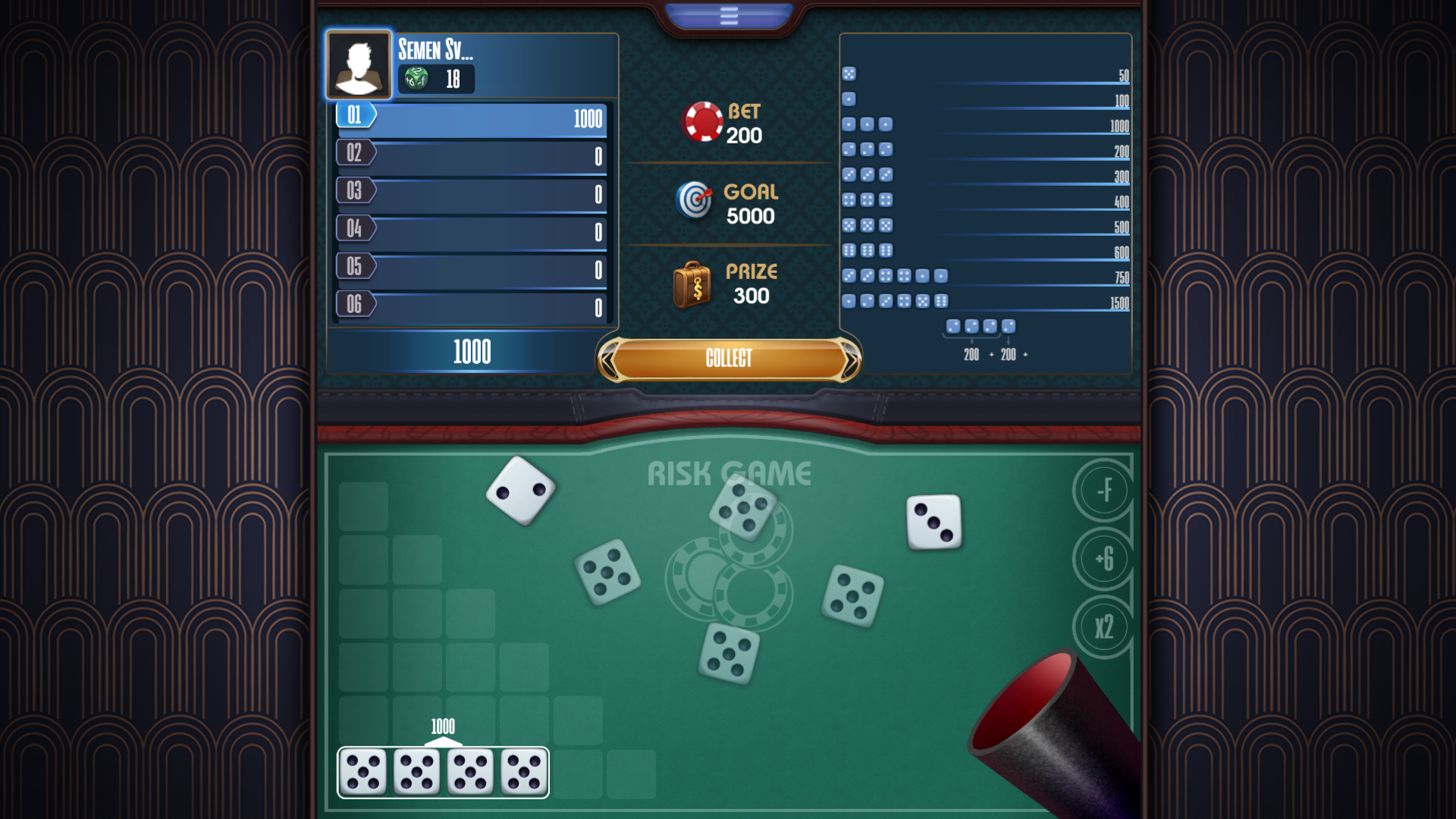 Farkle - Dice Game screenshot