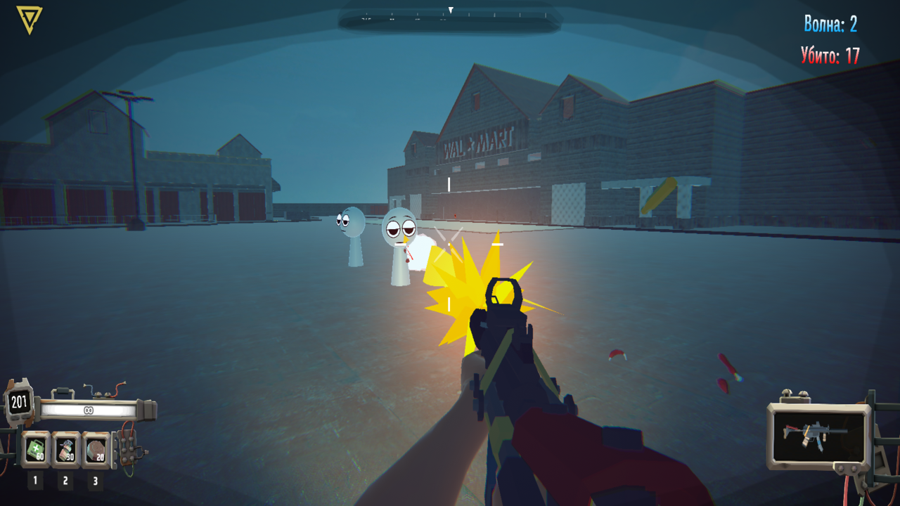 Нубик Против Спрунки - 3Д Шутер! — screenshot 1