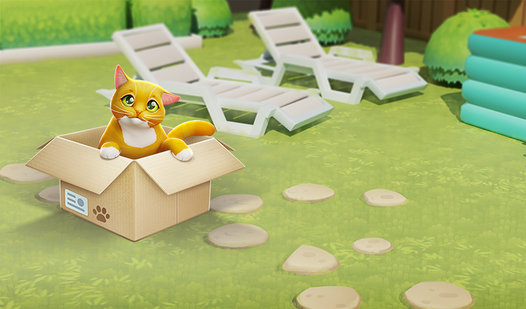 Simulator Kucing: Teman-teman  loading=