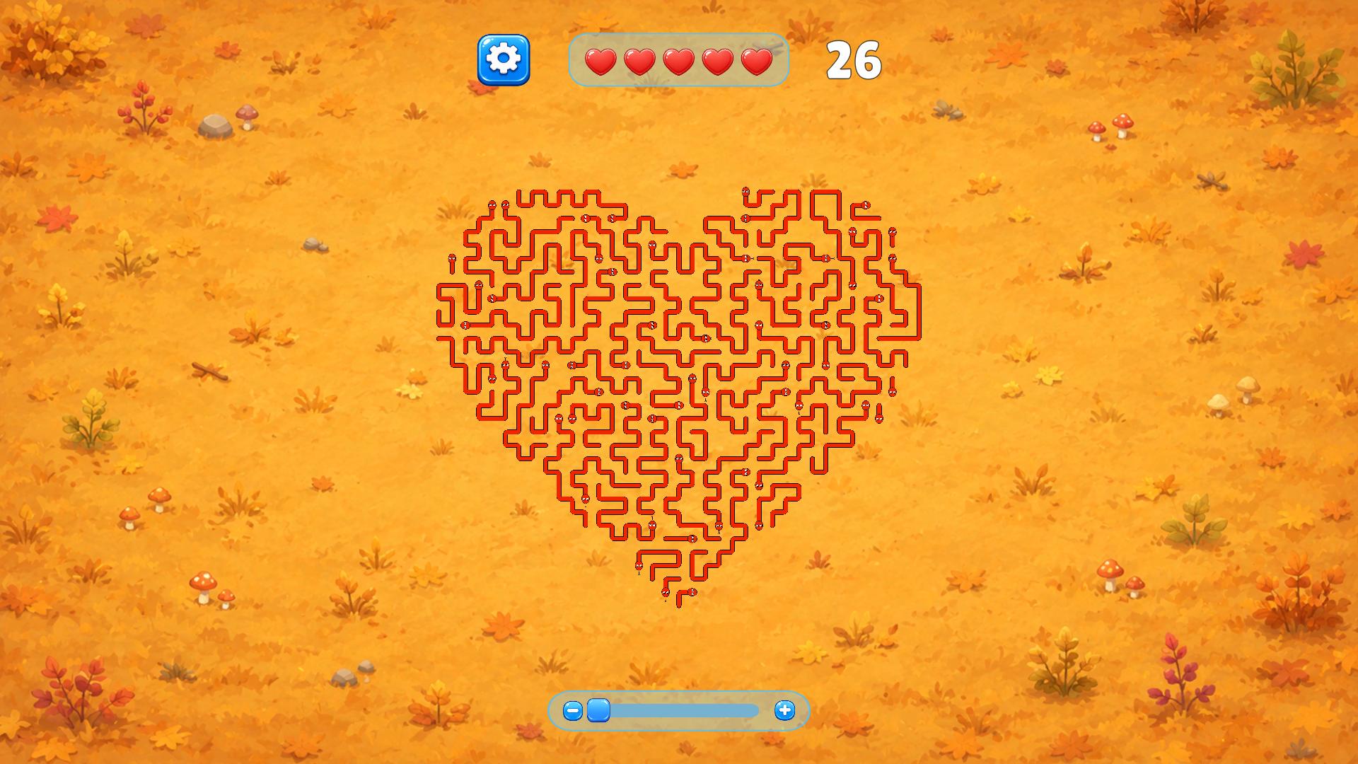 Змейки Стрелки: Спаси котёнка — screenshot 9