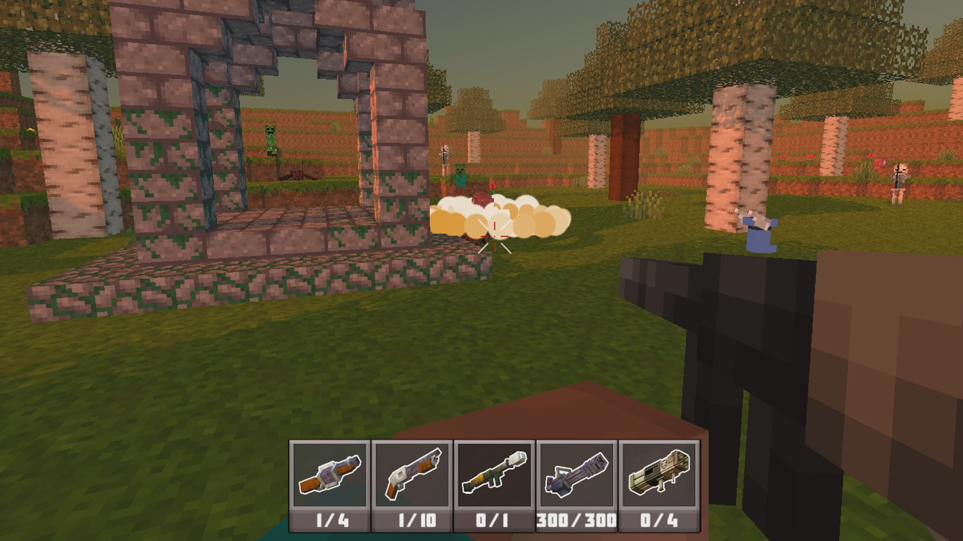 Shooter Craft: Zombie Apocalypse screenshot