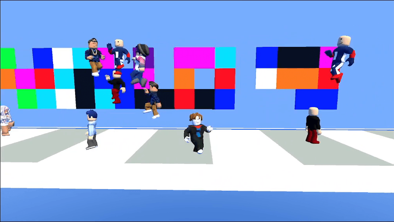 Pass through the colored wall! screenshot