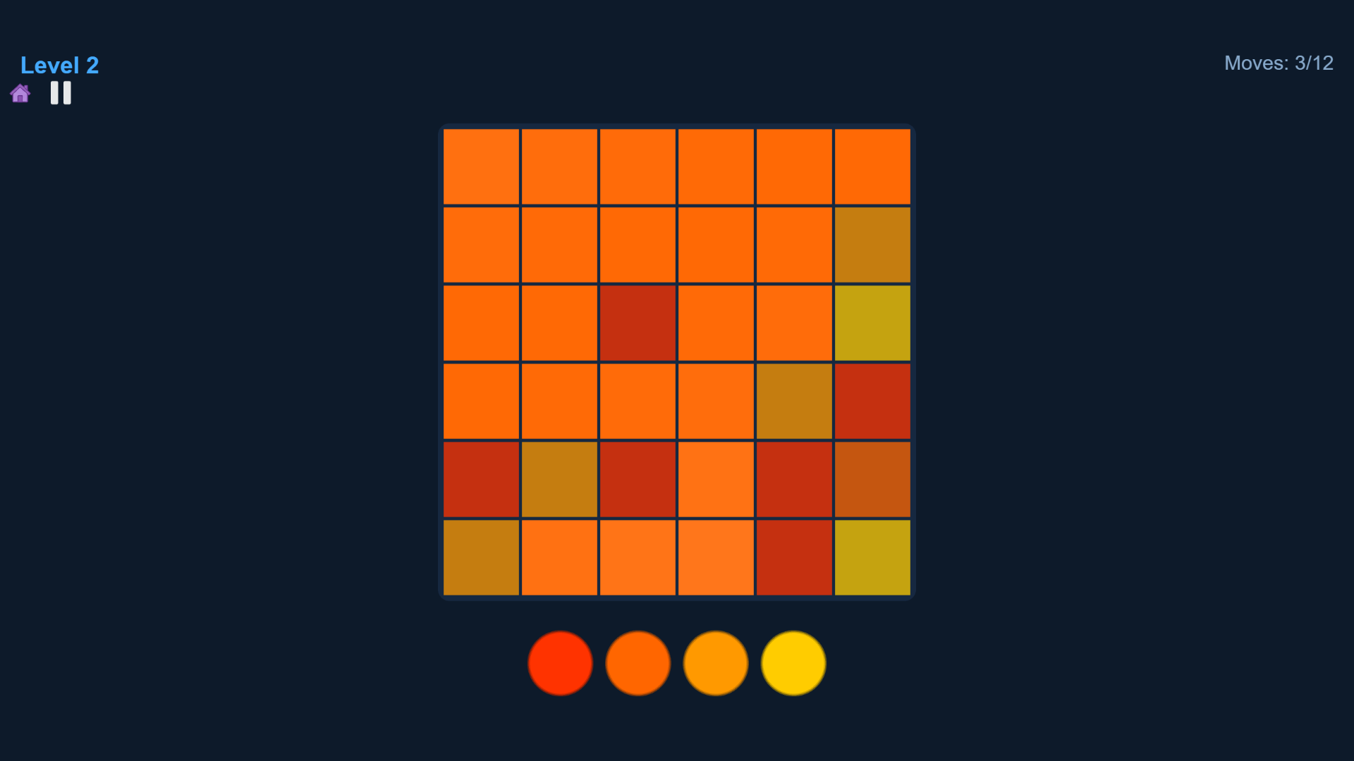 Color Flood: Fill the Board — screenshot 3