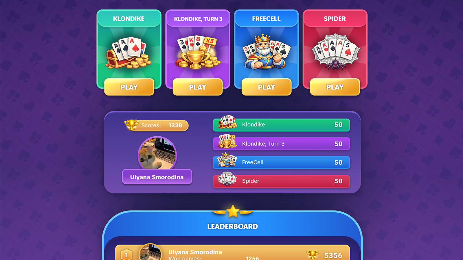 Cardle Solitaire Collection — screenshot 1