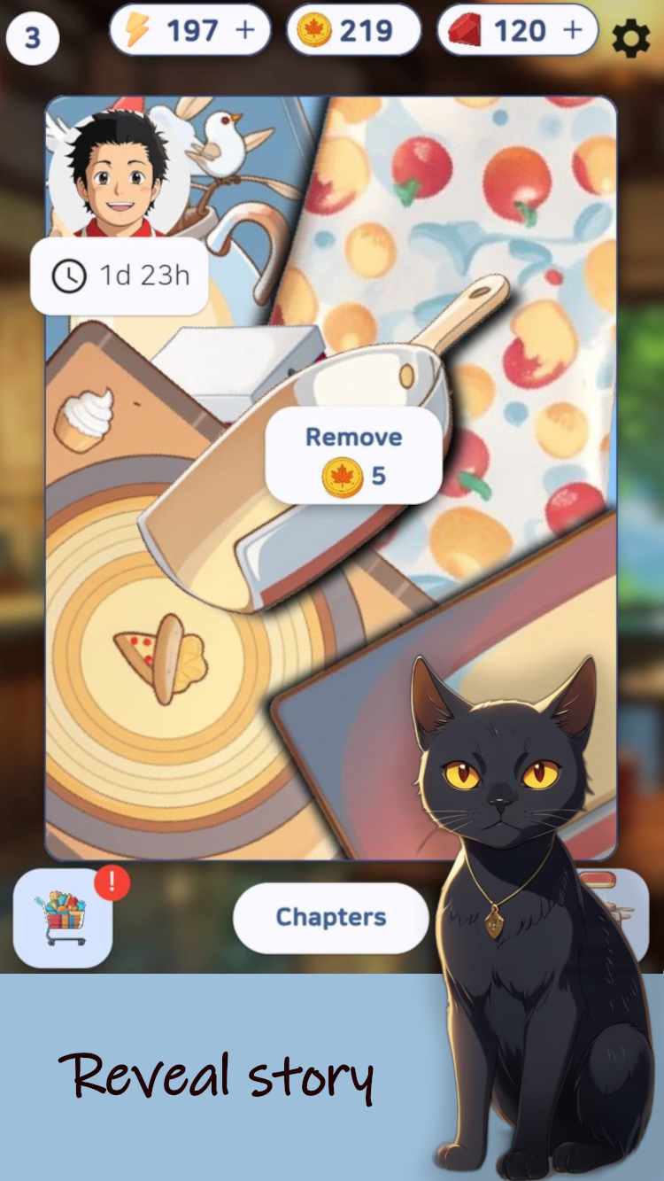 Maple Cafe Merge Story screenshot 6