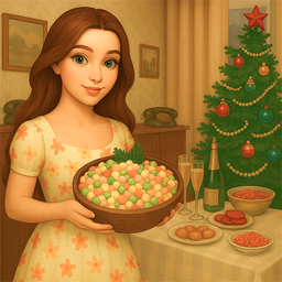 Новогодний Стол: 2048!