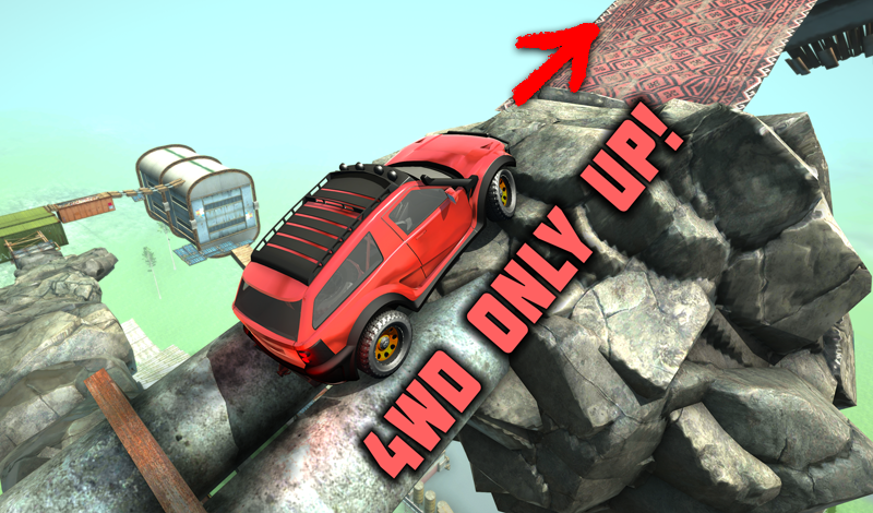 4wd Only Up! game cover