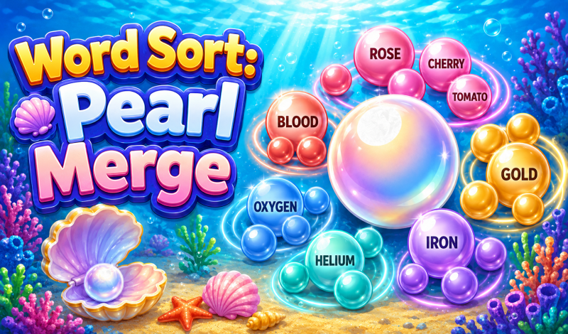 Word Sort: Pearl Merge game cover