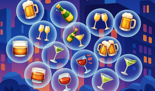 Merge the drinks!