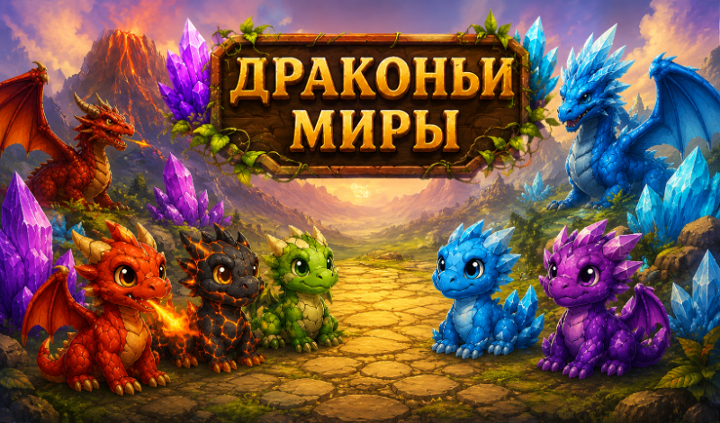 Драконьи миры game cover