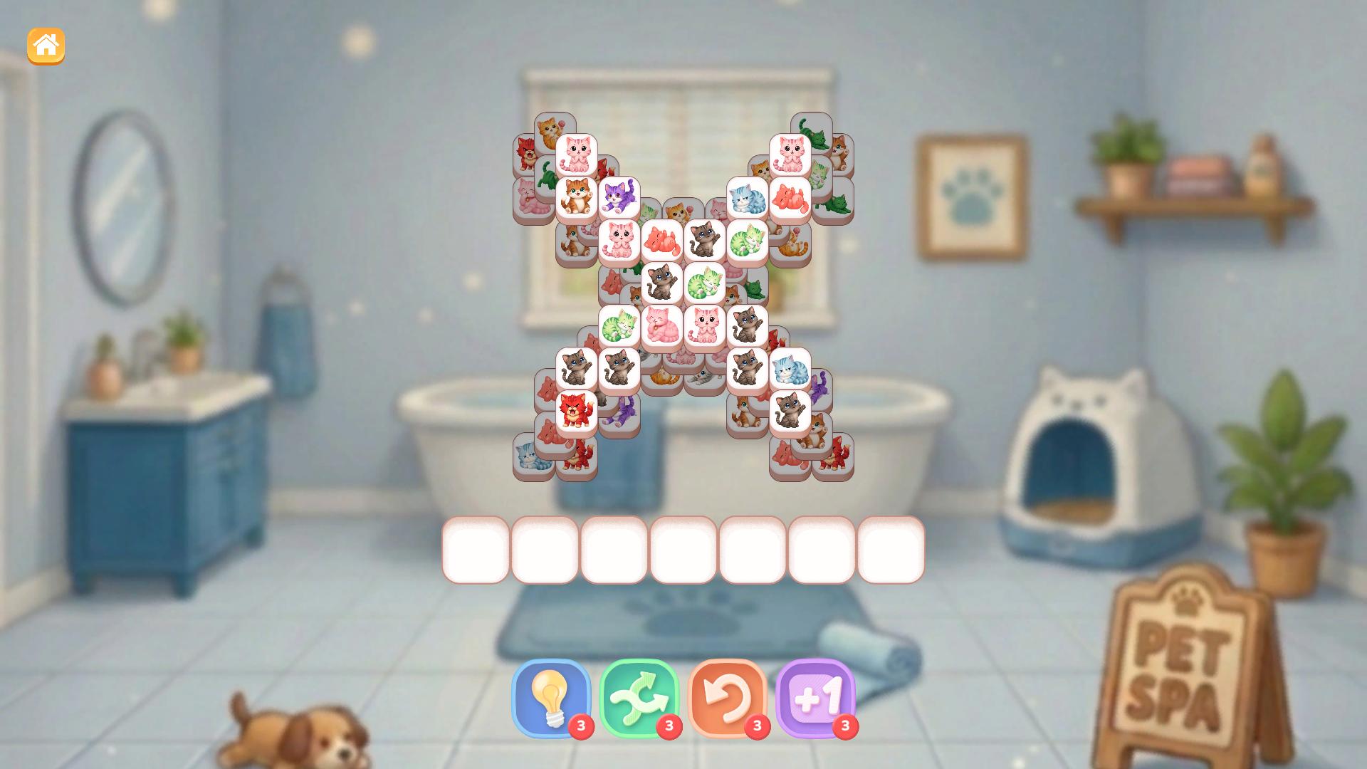 Kotomir: Cat Mahjong Match 3 — screenshot 2