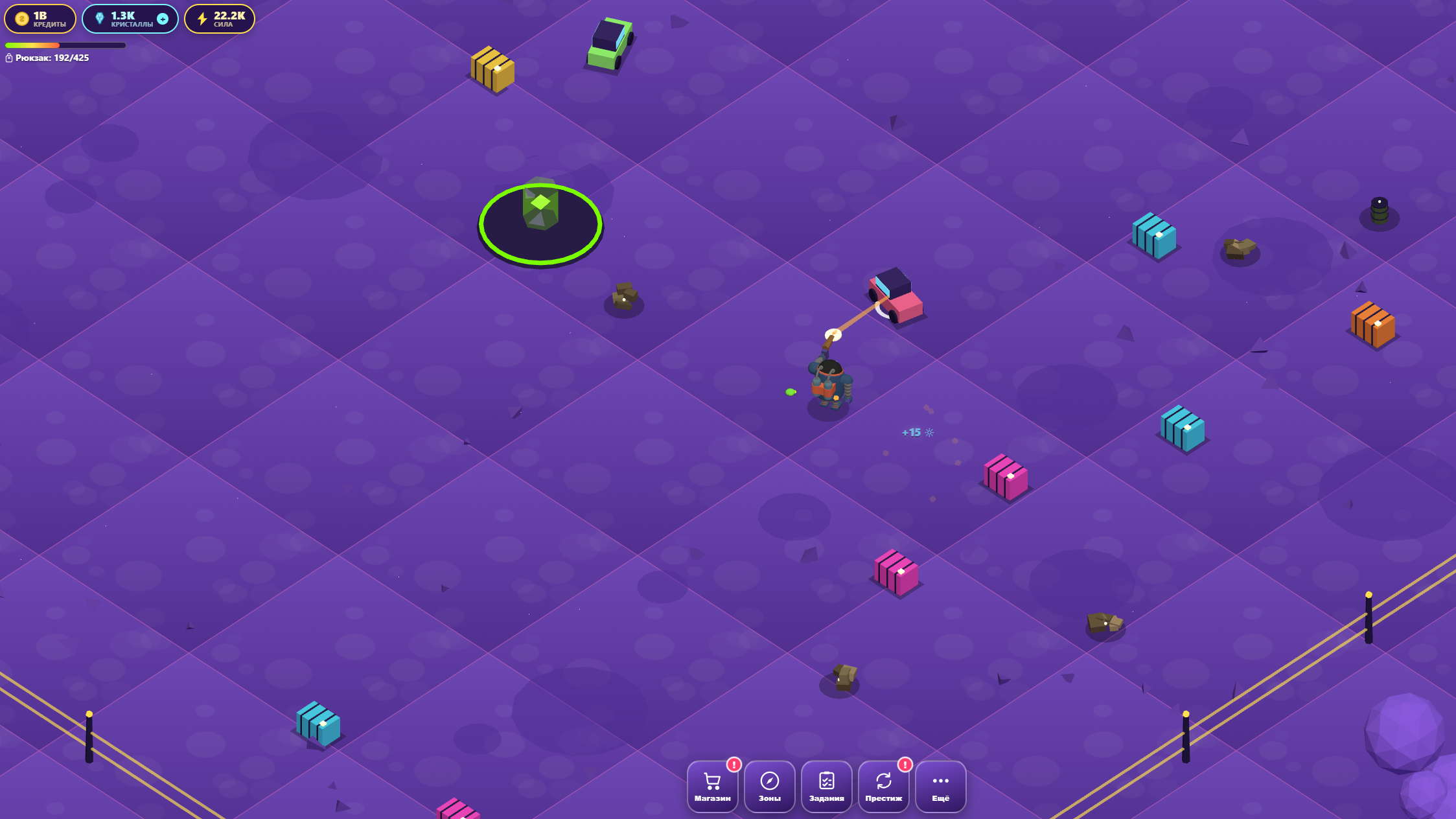 Лут-майнер: Киберпустошь — screenshot 1