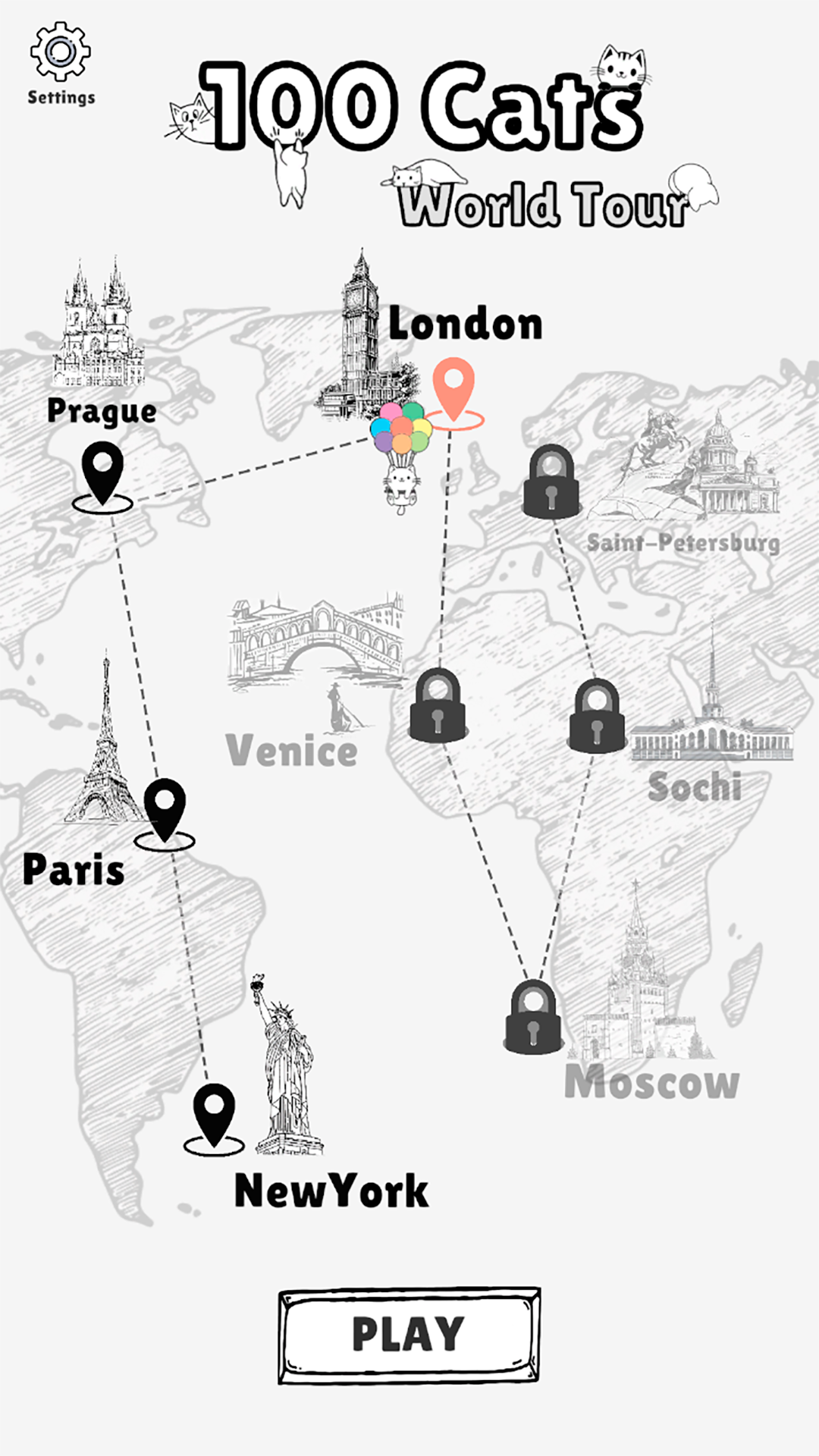 100 Cats World Tour screenshot 4