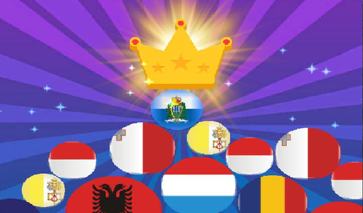 Match countries by size