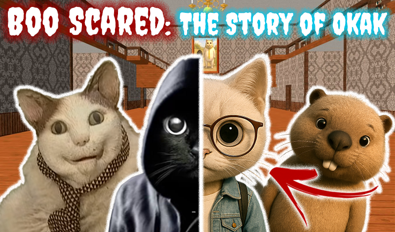Boo Scared: The Story of Okak game cover