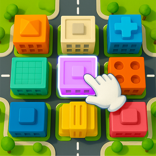 Tap Tap: build a city on an island icon