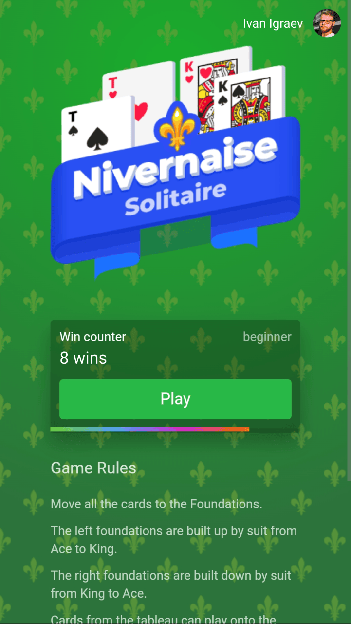 Nivernaise Solitaire screenshot 6