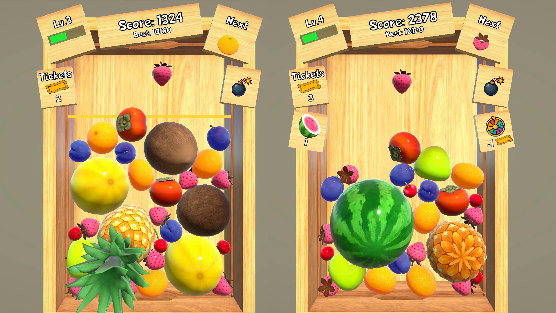Fruit Merge: Collect 100 Watermelons 3D — screenshot 4