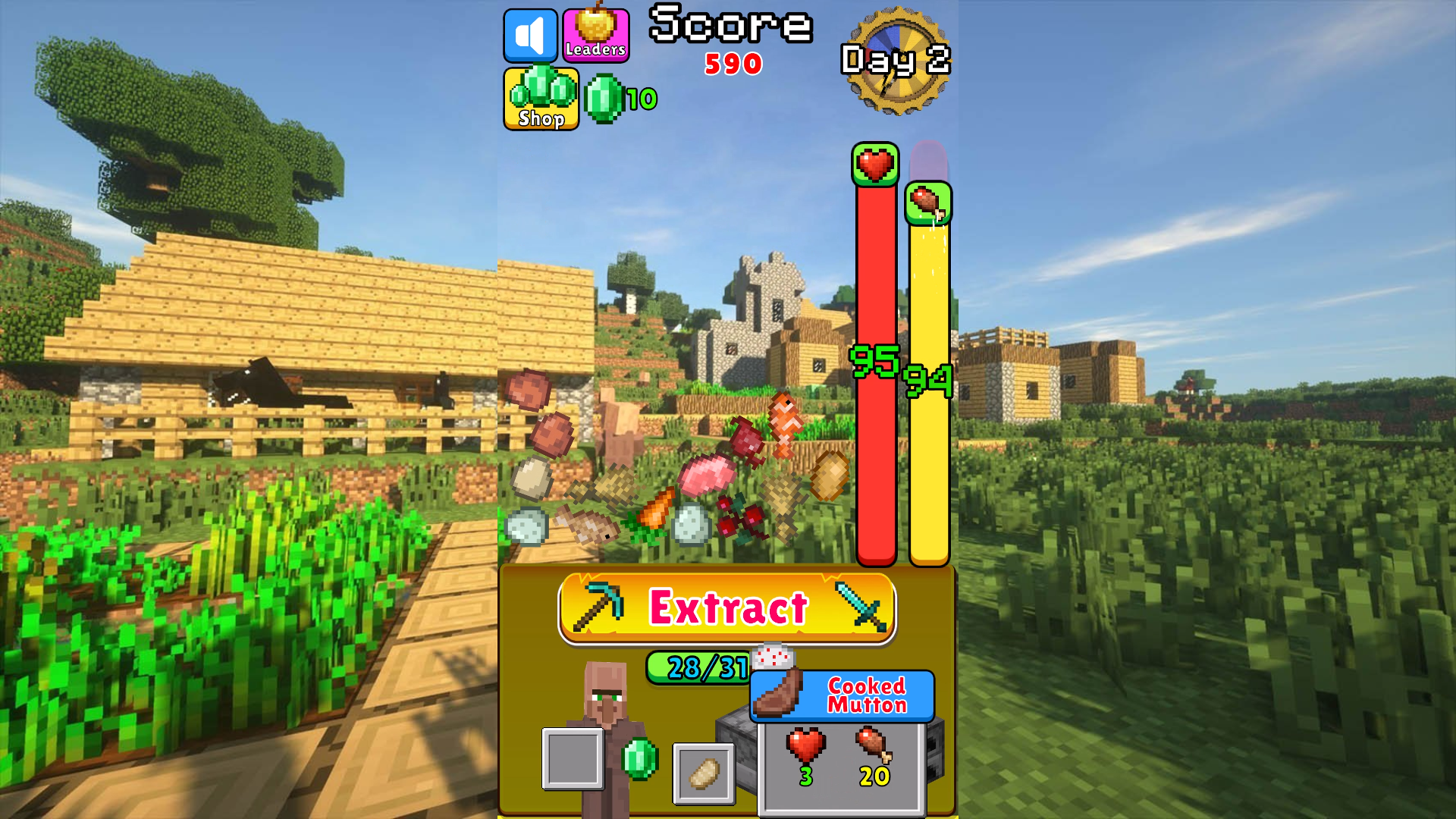 Mine Clicker: Noob Survival! — screenshot 6