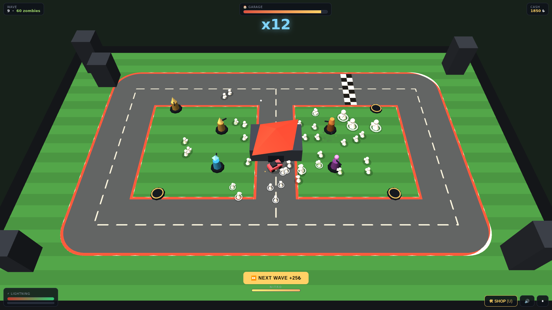 Zombie Track: Last Lap — screenshot 1