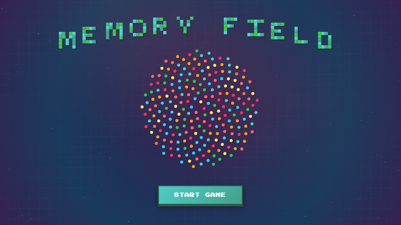 Memory field — screenshot 2