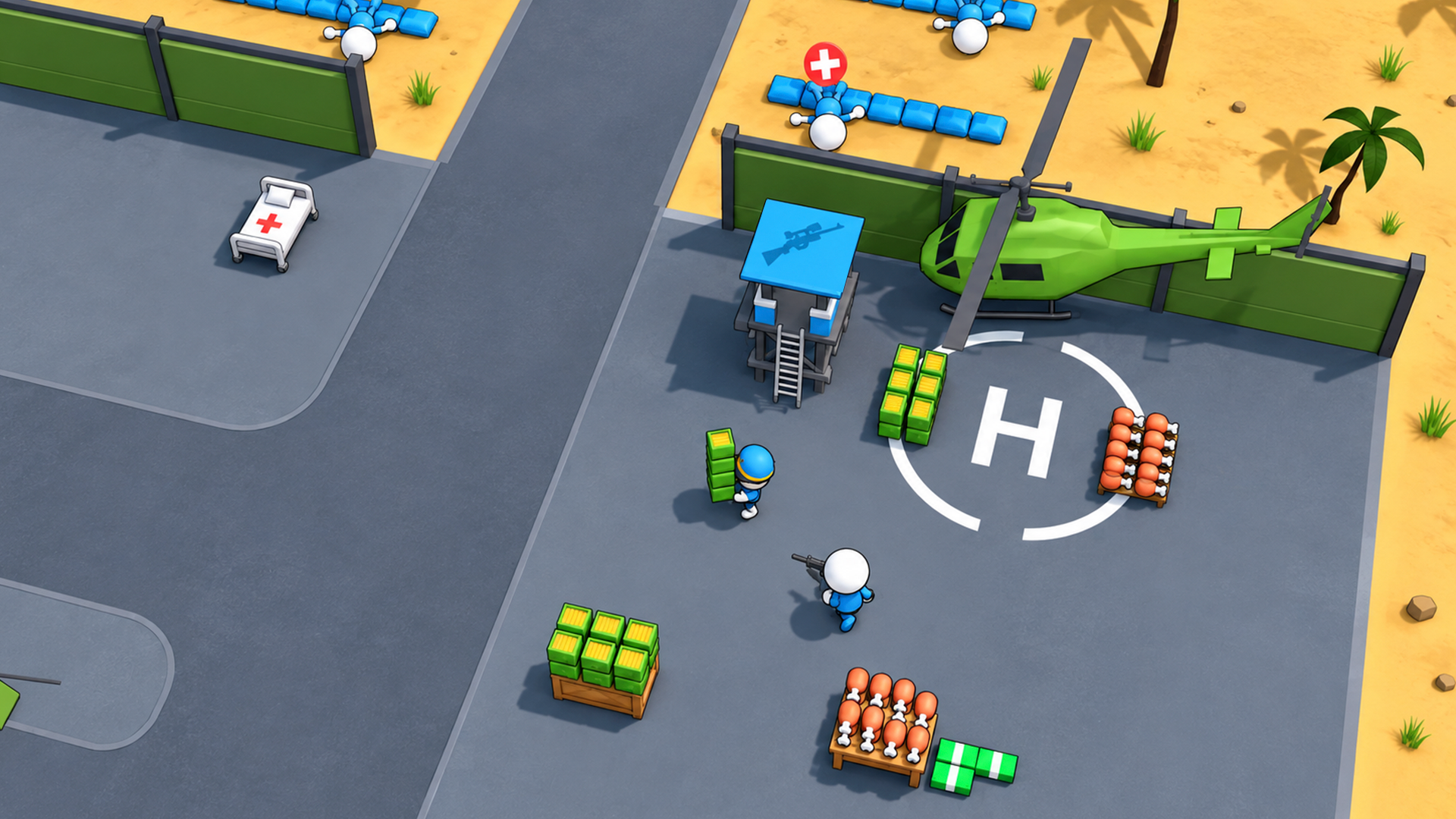 Army Simulator: Build and Defend screenshot