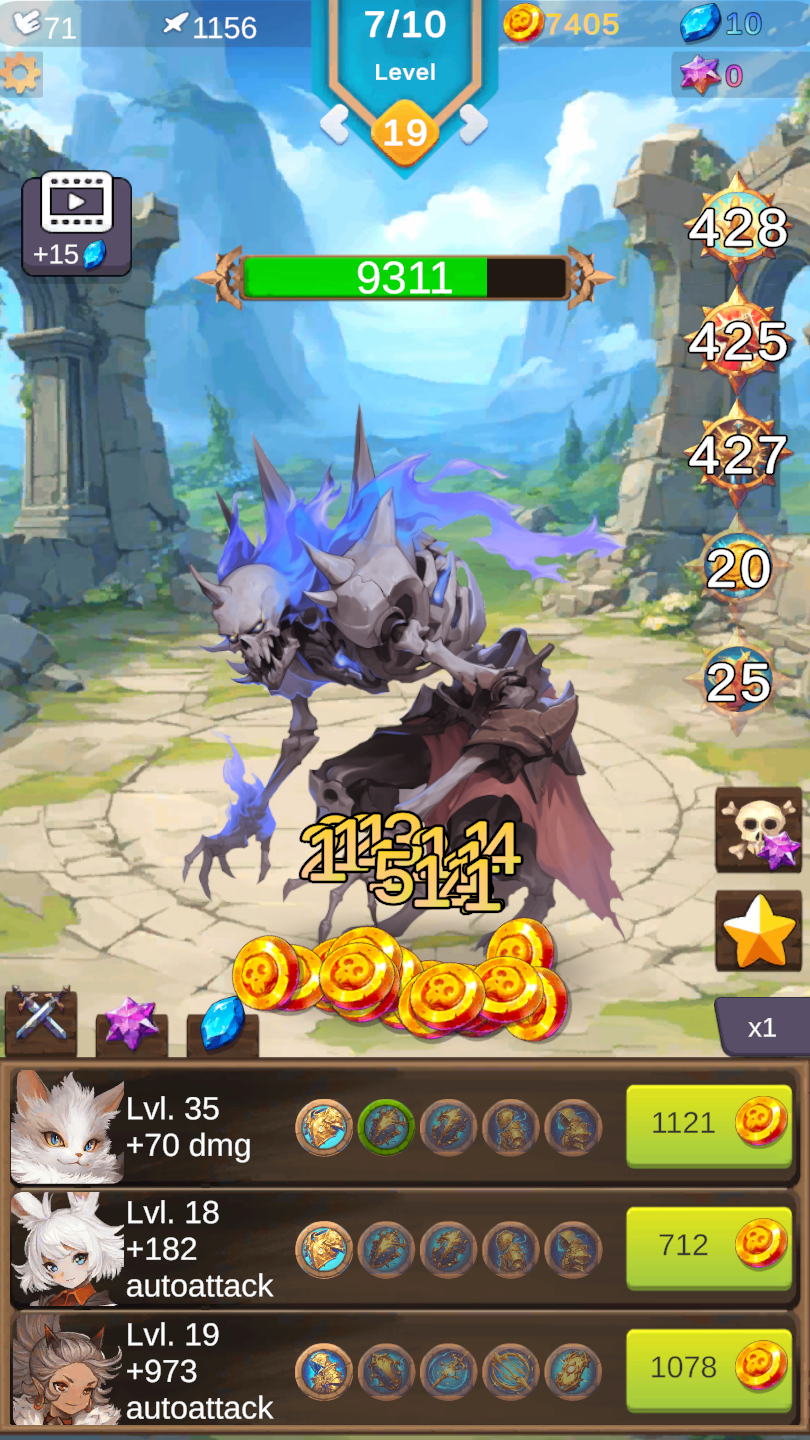 Anima Saga - Clicker RPG screenshot 8