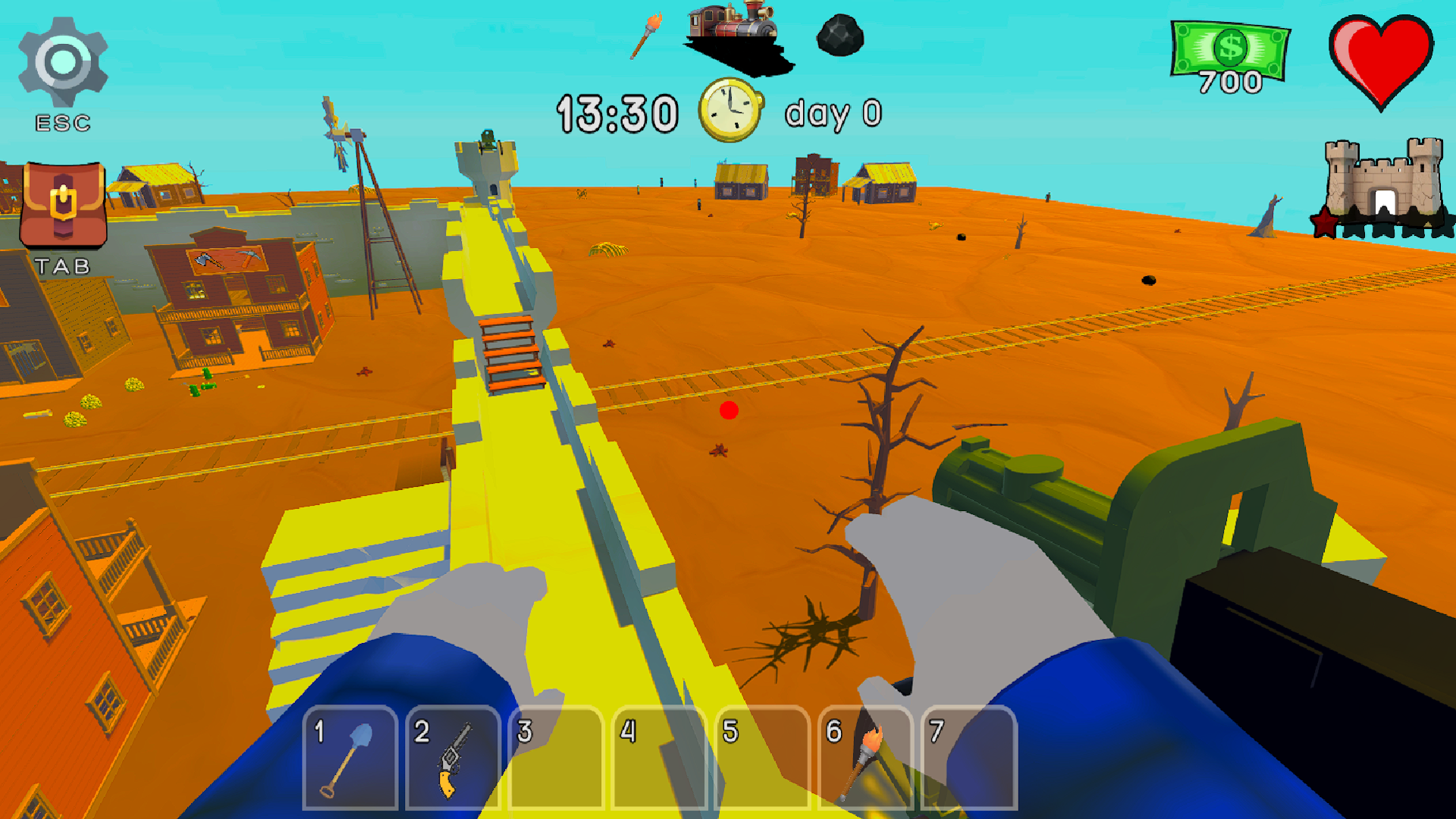 Dead rails outpost screenshot