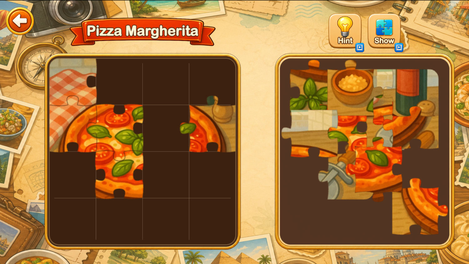 Culinary Atlas Puzzle — screenshot 1