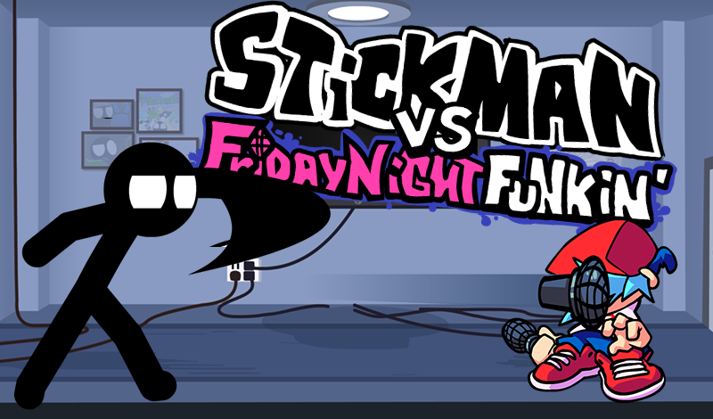 FNF vs Stiсkman game cover
