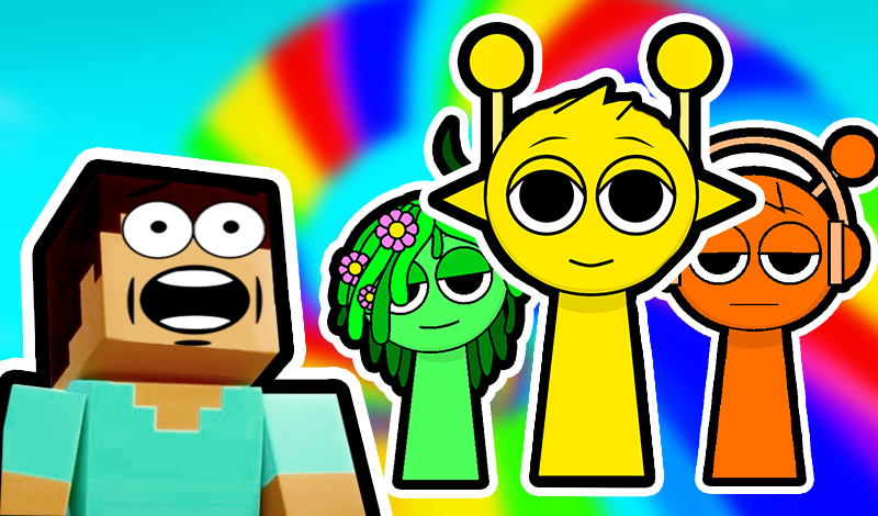 Noob in Search of Sprunki game cover